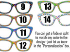 Colorful Balloon Dogs with 14 color options Metal Magnetic Topper for Pair Eyewear FAST delivery
