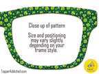 Shamrock Glasses Topper for Pair Eyewear – St. Patrick’s Day Metal Topper
