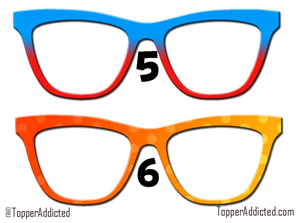 Gradient Metal Magnetic Glasses Toppers – 13 Styles – Subtle to Bold Colors – Everyday & Formal Wear – Pair Eyewear Top Frame Compatible