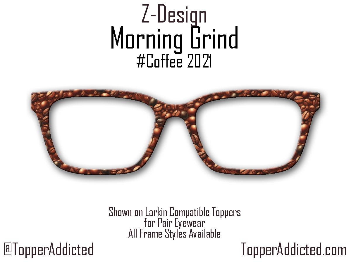 Wear your coffee obsession! Coffee bean topper for Pair Eyewear, available in Dark Roast, French Roast, Light Roast & Full Frame!