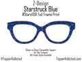 Cosmic Blue Starstruck Magnetic Metal Topper | Compatible with Pair Eyewear | Ships FAST