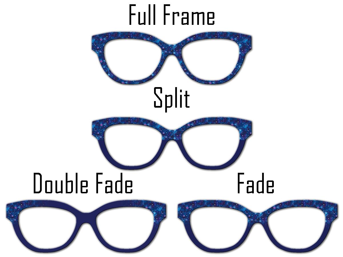 Cosmic Blue Starstruck Magnetic Metal Topper | Compatible with Pair Eyewear | Ships FAST