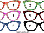 Paisley Collection of Metal Magnetic Toppers for Pair Eyewear | 12 Unique Patterns | All Styles | Fast Shipping.