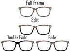 Feline Frenzy Pair Eyewear Compatible Magnetic Toppers – Colorful Cat Pattern, Fast Shipping, Custom Toppers Purrfect Gift for Cat Lovers!