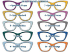 Solid Color Topper Collection – 20 Bold & Fashionable Options + Choose Your Own with a Custom Hex Code! Pair Eyewear Compatible