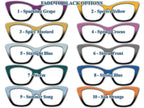 Solid Color Fades Topper Collection – 20 Bold & Fashionable Options + Choose Your Own with a Custom Hex Code! Pair Eyewear Compatible