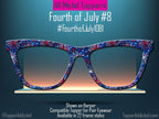 Fireworks 4th of July Topper – Patriotic Pair Eyewear