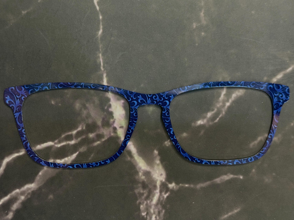 Blue Filagree Metal Topper for Pair Eyewear – Magnetic Glasses Accessory for Men or Women | Compatible with All Frame Styles - Ships FAST!