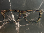 Metallic Gold and Black Glasses Topper #7 for Pair Eyewear – Magnetic Metal Topper Available in Full Frame, Split, Fade, or Double Fade