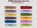 2025's Trending Summer Colors Collection – Magnetic Metal Toppers for Pair Eyewear | Custom Fades & Splits Available - Daily Wear Toppers