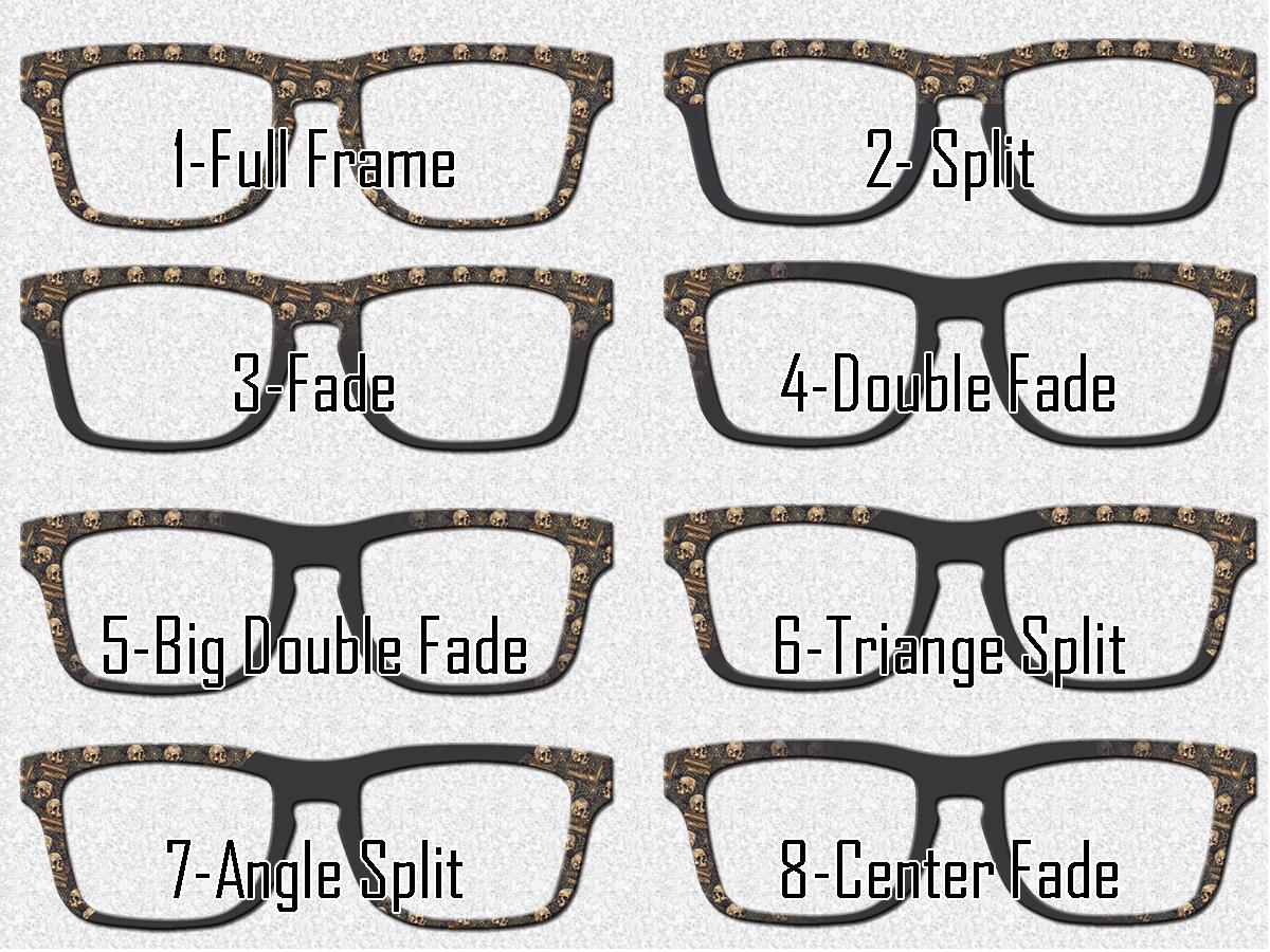 Books, Spiders and Skulls Metal Magnetic Topper for Pair Eyewear Glasses – Dark Academia Halloween Glasses Accessory for Readers Gothic Lit