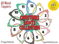 Christmas Lights magnetic toppers for Pair Eyewear holiday glasses accessories festive frame toppers in metal fast shipping for the Holiday