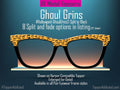 Ghoul Grins Pumpkin Pair Toppers | Halloween Jack O Lantern Toppers for Pair Eyewear Lightweight Metal Magnetic Frames - Fast Shipping
