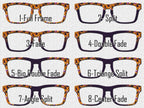 Halloween Toppers - Witches Hats, Cauldrons & Cats – Magnetic Metal Toppers for Pair Eyewear. Shipped fast and ready to wear.