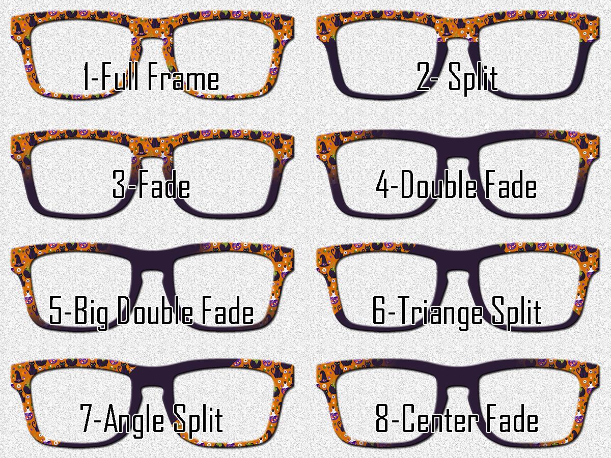 Halloween Toppers - Witches Hats, Cauldrons & Cats – Magnetic Metal Toppers for Pair Eyewear. Shipped fast and ready to wear.