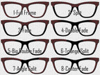 Dark Aristocracy Gothic Skull Magnetic Toppers for Pair Eyewear – Halloween Toppers with Fade or Split Styles and fast shipping.