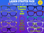 Larkin Pair Eyewear Compatible - Top Frames for with Pair Glasses - 11 Topper Collection - bundle priced