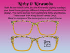 Hanukkah Topper Pair Eyewear Compatible • Metal Magnetic Menorah Dreidel Pattern • Jewish Holiday Judaica Top Frames