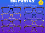 KIRBY Toppers - Top Frame Compatible with Pair Eyeware 11 Topper Collection - bundle priced
