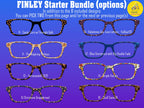 Finley Pair Eyewear Compatible - Top Frames for Pair Glasses - 11 Topper Collection - bundle priced