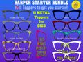 Harper Pair Eyewear Compatible - Top Frames for Pair Glasses - 11 Topper Collection - bundle priced