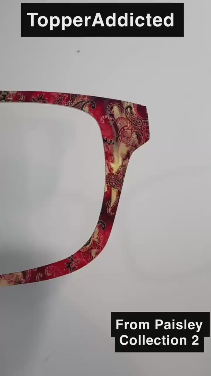 Pride Parade Collection of Metal Magnetic Toppers for Pair Eyewear | 12 Unique Patterns | All Styles | Fast Shipping. LGBTQ+ Rainbows