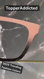 2025's Trending Summer Colors Collection – Magnetic Metal Toppers for Pair Eyewear | Custom Fades & Splits Available - Daily Wear Toppers