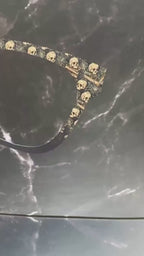 Books, Spiders and Skulls Metal Magnetic Topper for Pair Eyewear Glasses – Dark Academia Halloween Glasses Accessory for Readers Gothic Lit