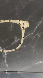 Witchy Ducks Halloween Glasses Topper for Pair Eyewear Zuri Wanda Reese and all styles. Metal Magnetic Duck Witch Costume Frame Accessories