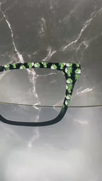 Portland Frog Metal Magnetic Toppers for Pair Eyewear • Protest Symbol No Kings Design • Full Frame Split Fade Options Available in listing