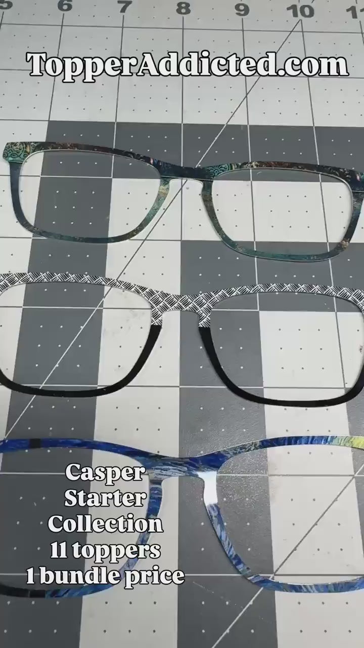Casper Pair Eyewear Compatible - Top Frames for Pair Glasses - 11 Topper Collection - bundle priced