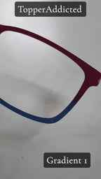 Solid Color Topper Collection – 20 Bold & Fashionable Options + Choose Your Own with a Custom Hex Code! Pair Eyewear Compatible