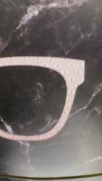 Brave Hearts Breast Cancer Awareness Pink Ribbon Topper | Pair Eyewear Magnetic Metal Toppers | Support, Hope & Love Toppers for Awareness