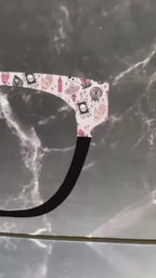 Witch, Please | Pink Witchy Pattern Magnetic Topper for Pair Eyewear | All Metal | Crystal Ball, Tarot & Occult Accessories | Cute and FAST.