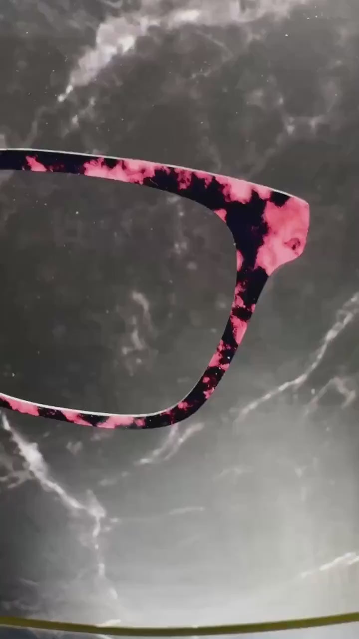 Pink Tortoiseshell Topper for Pair Eyewear - Classic Daily Wear vibes - Ships FAST. Classy Pink TortShell with a beautiful everyday look.