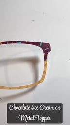 Ice Cream Sundae Themed toppers compatible with all Pair Eyewear styles