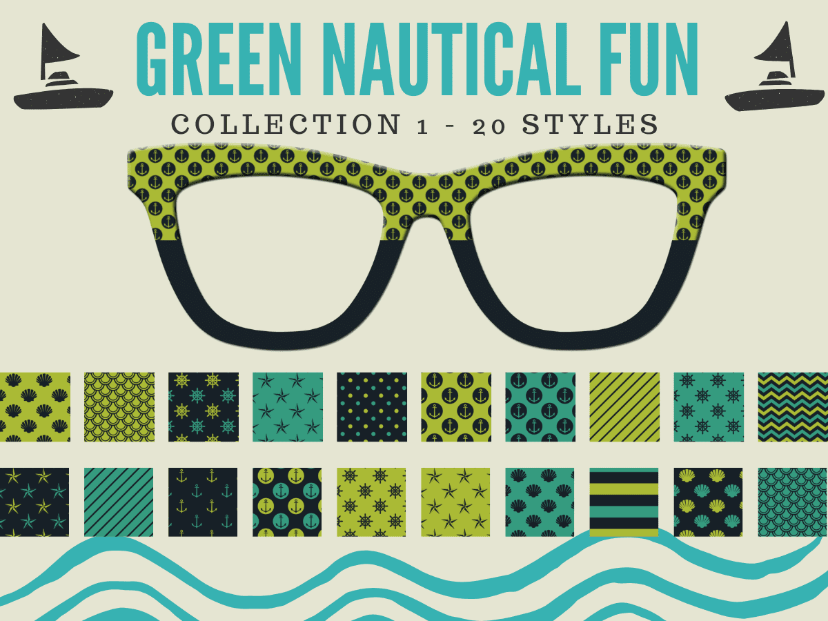 Nautical Green Collection 1👓