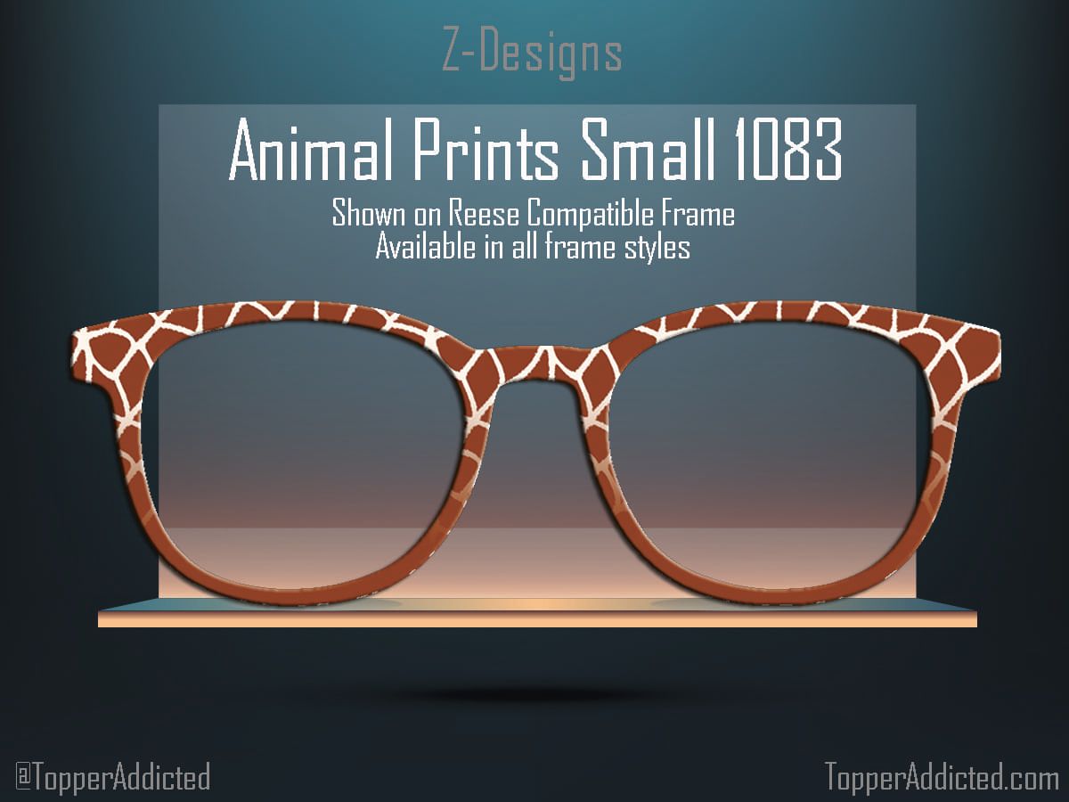 Z-Designs – Animal Print (Giraffe) Small with Fade #1083