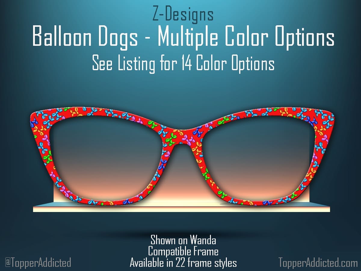 Z-Design – Balloon Dog – Balloon Twisters Topper👓
