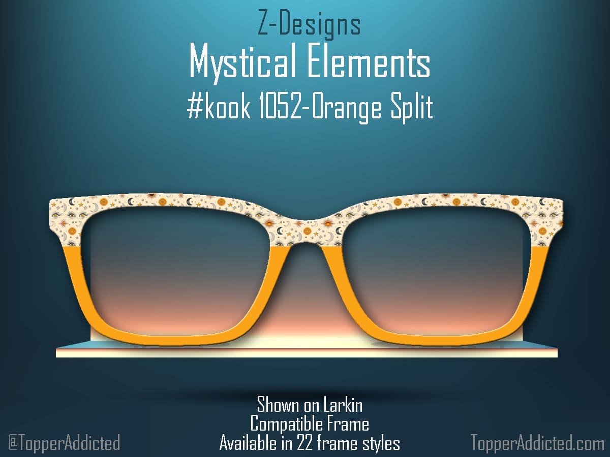 Z-Design – Mystical Elements – Pair Eyewear Compatible Toppers👓