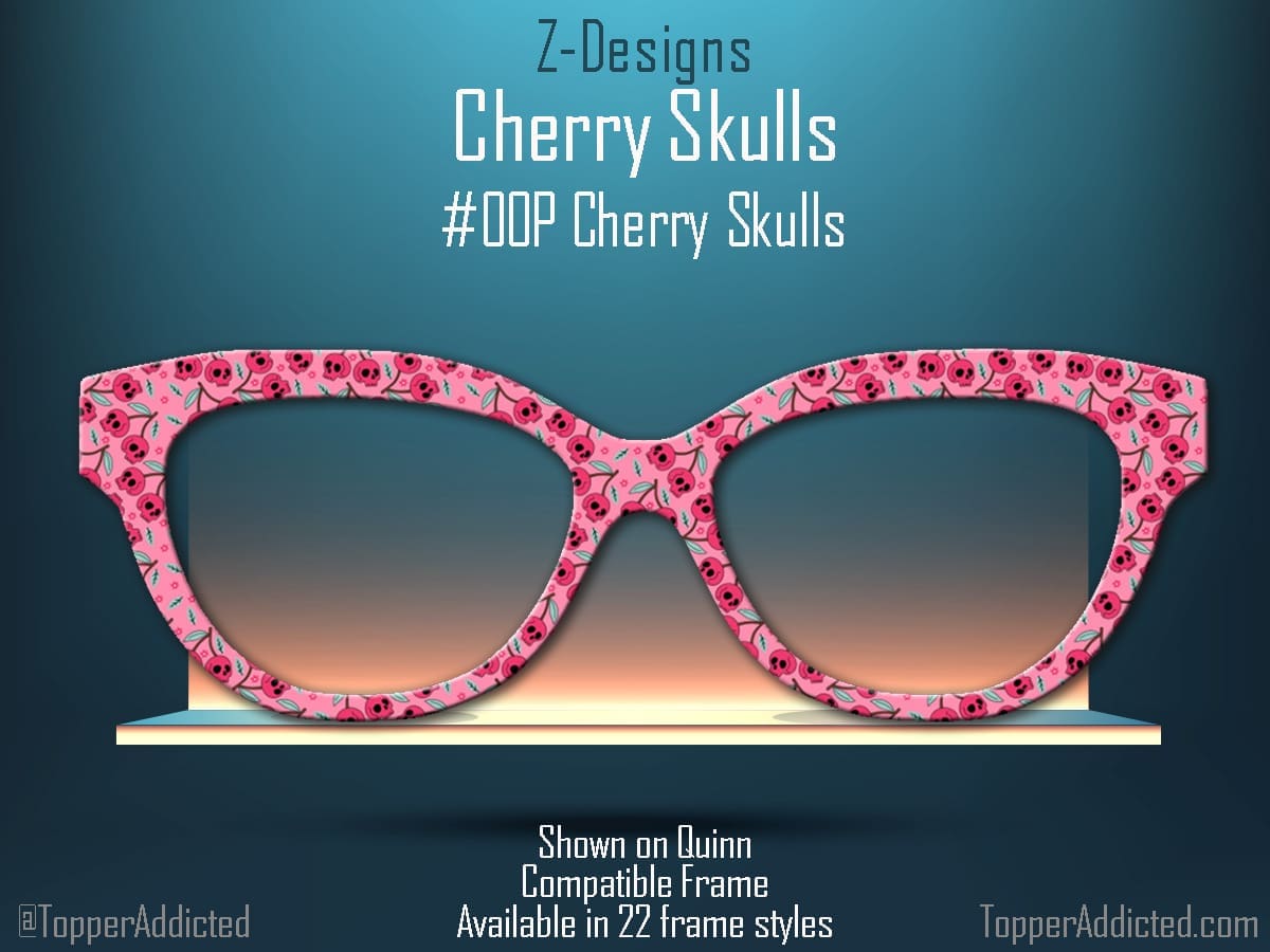 Z-Design Cherry Skulls – magnetic topper for Pair Eyewear