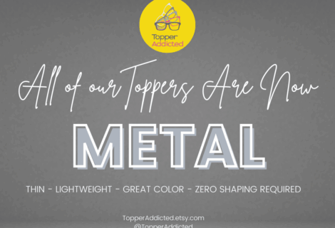 Now we’re 100% Metal Toppers!!!