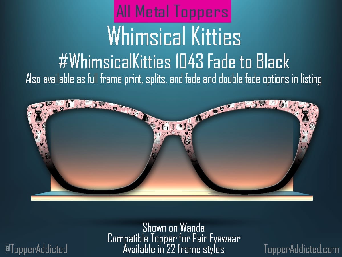 Z-Designs – Whimsical KItties – Cat Toppers