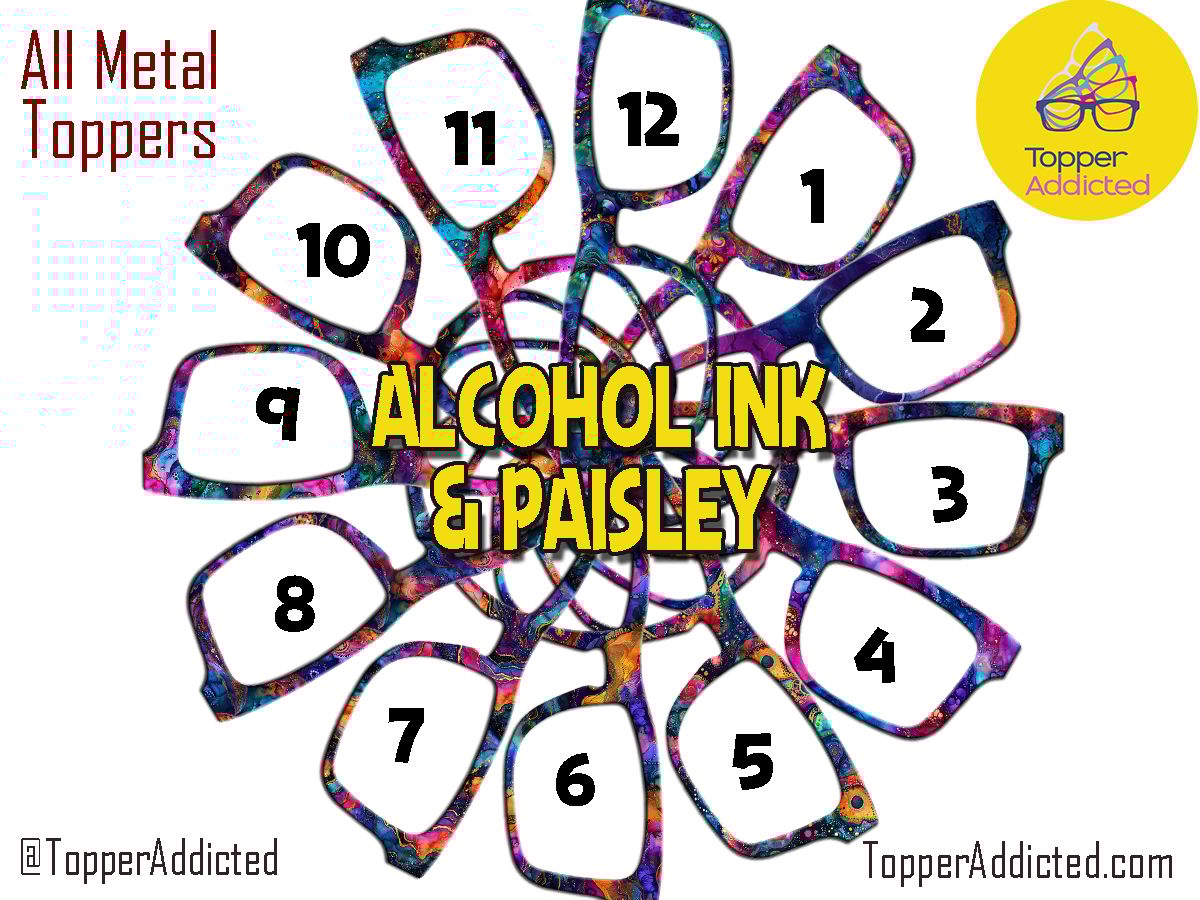 Z-Design – Alcohol Ink and Paisley Inspired Collection👓