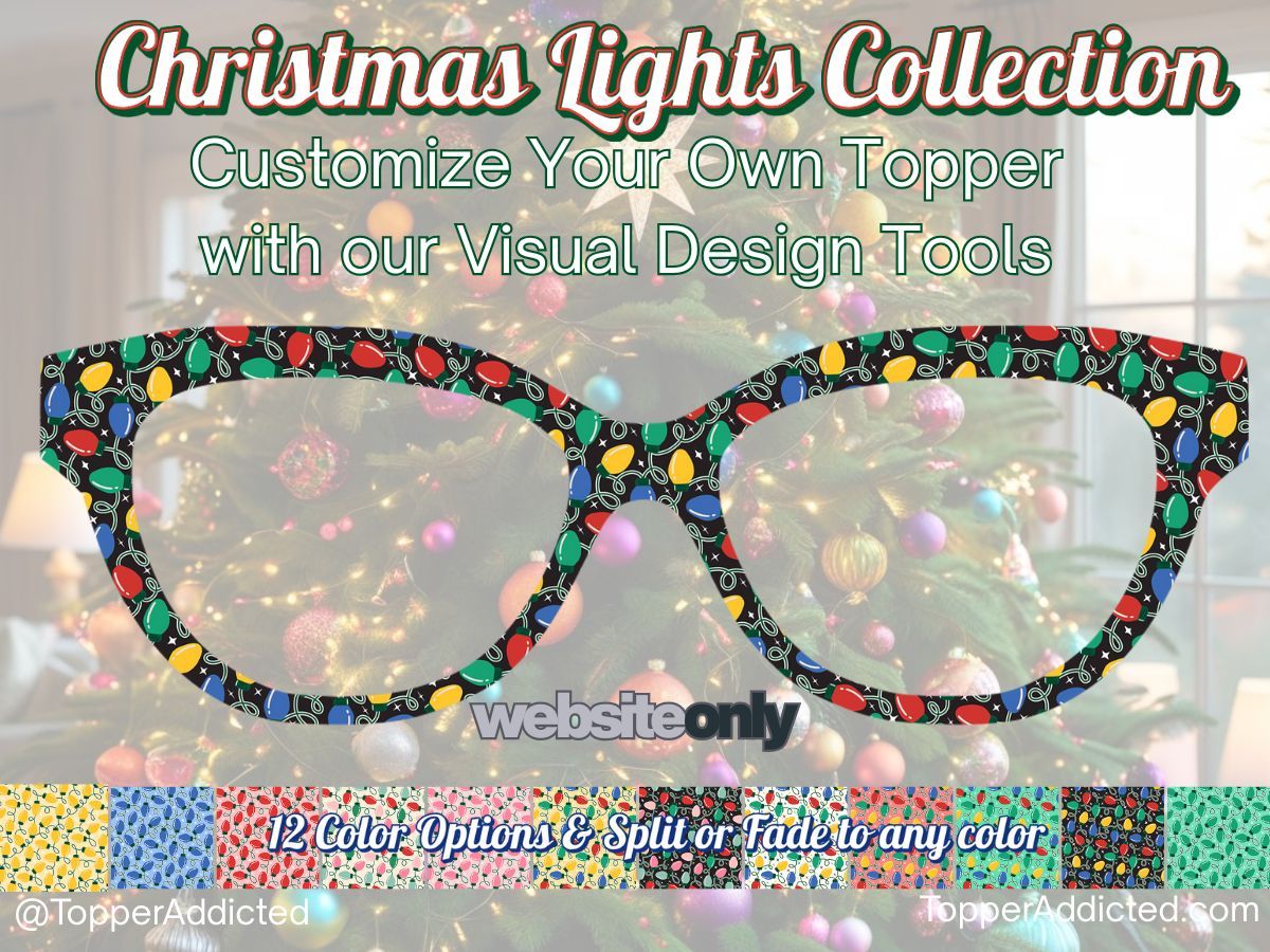 Christmas Lights Collection with Visual Design Tools👓 🎄