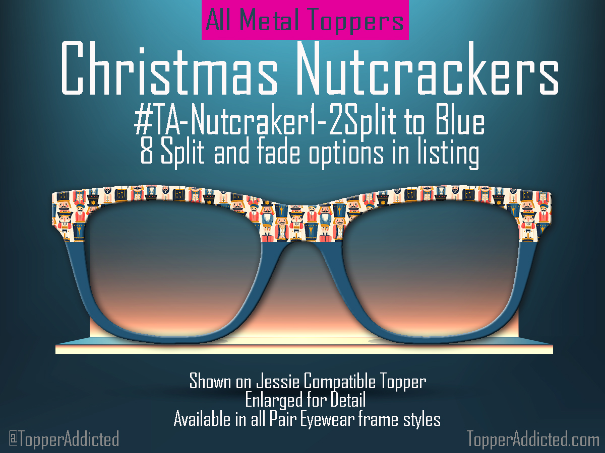 Z-Design – Christmas Nutcracker Metal Magnetic Topper