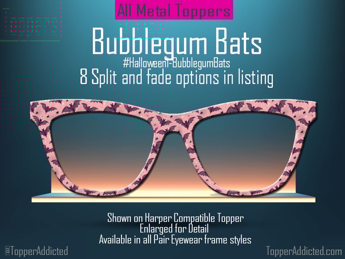 Z-Design – Bubblegum Bats Halloween Topper