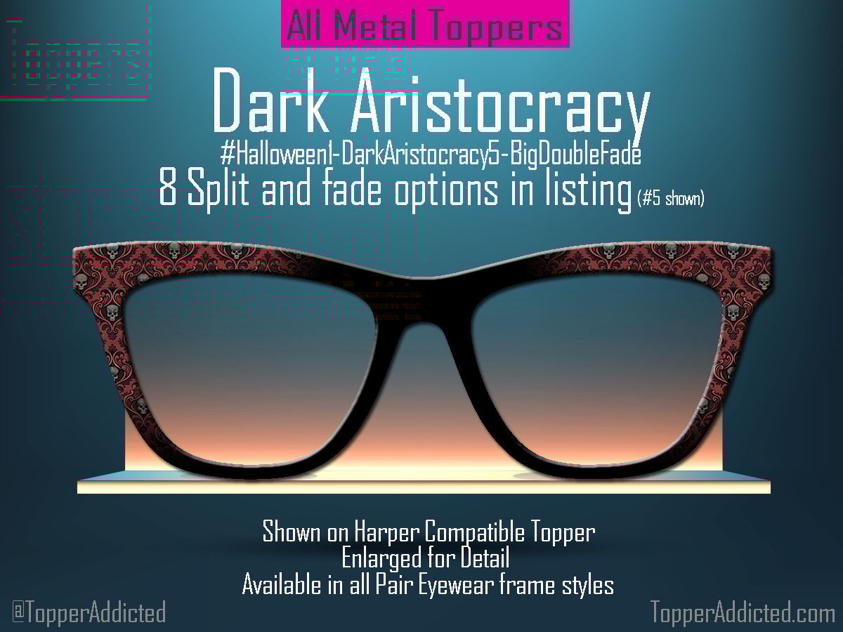 Z-Design – Dark Aristocracy – Gothic Halloween Toppers💀