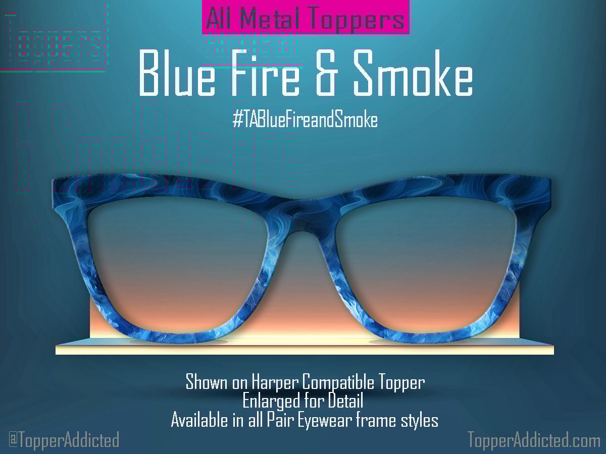 Z-Design – Blue Fire and Smoke Toppers